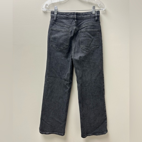 Free People Black Wide Leg Jeans - Picture 4 of 5